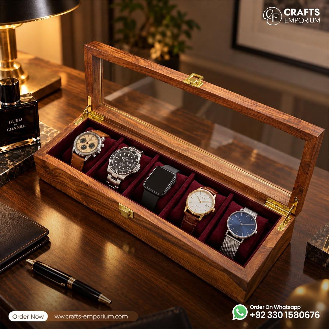 Personalized Wooden Watch Boxes for Unique Corporate Gift Ideas